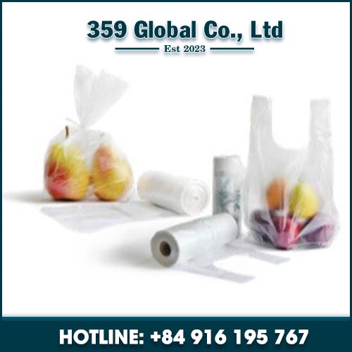 Bag on roll with paper core